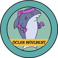 Ocean Movement  Badge